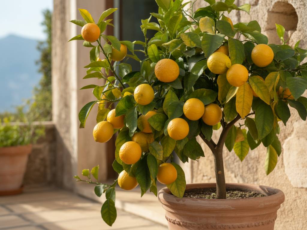 Arrosage du citronnier en pot