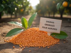 Engrais granulés pour agrumes