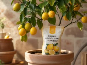 Engrais soluble pour citronnier