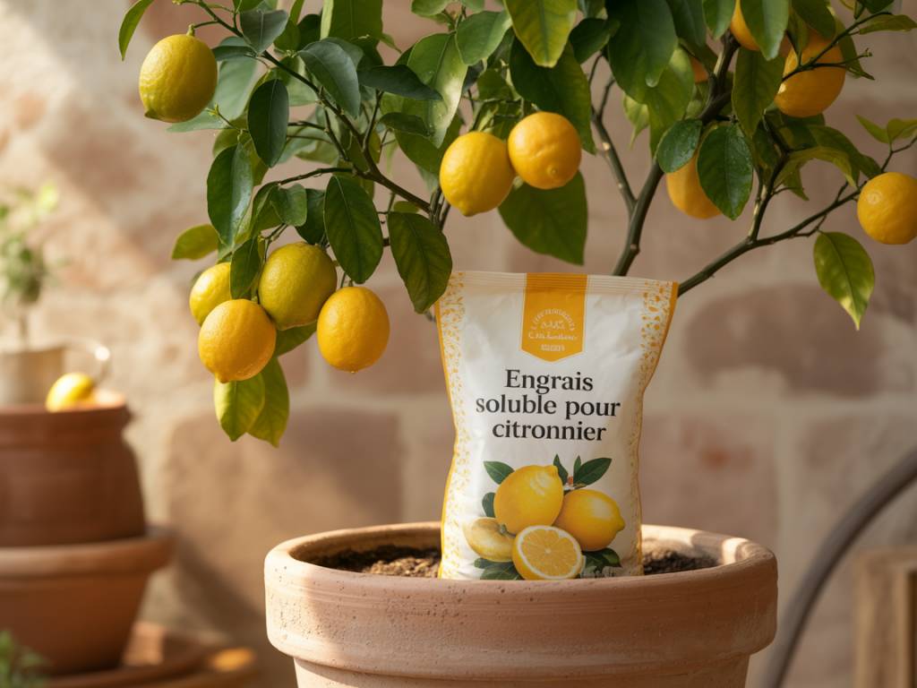 Engrais soluble pour citronnier