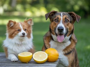 Peut-on donner du citron aux chien et aux chats ?
