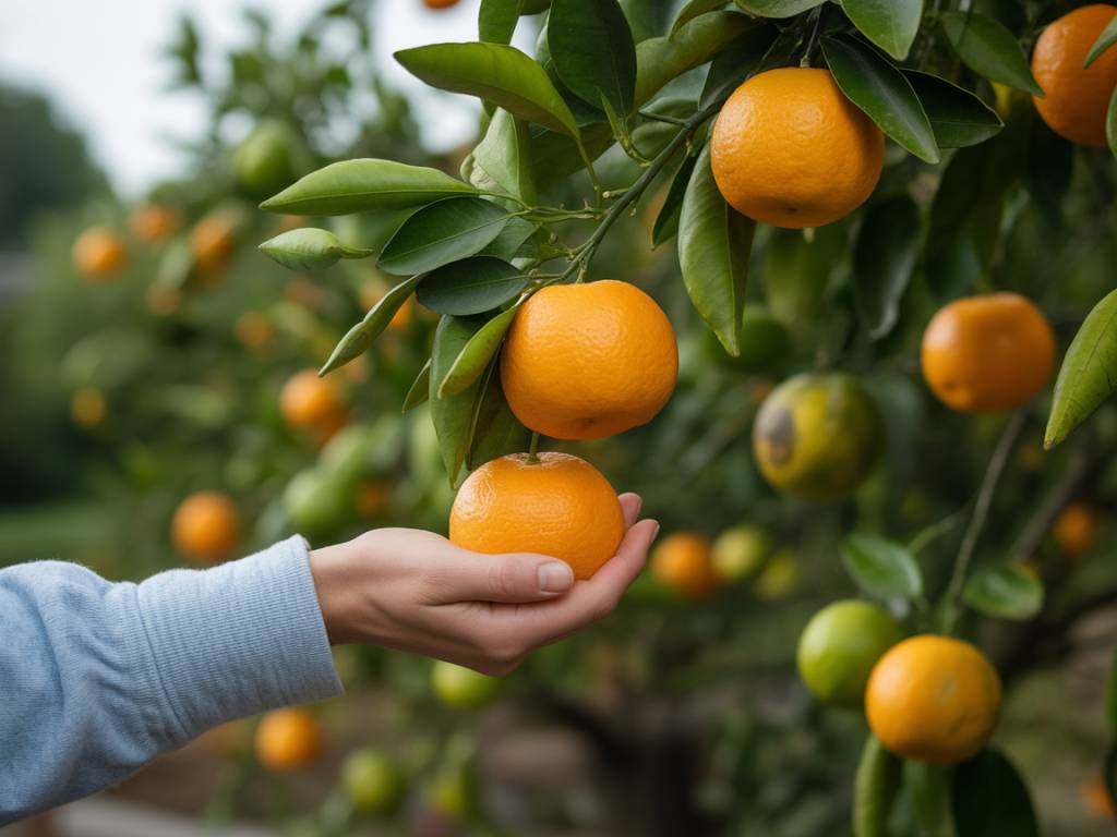 Au bout de combien de temps un oranger donne des fruits