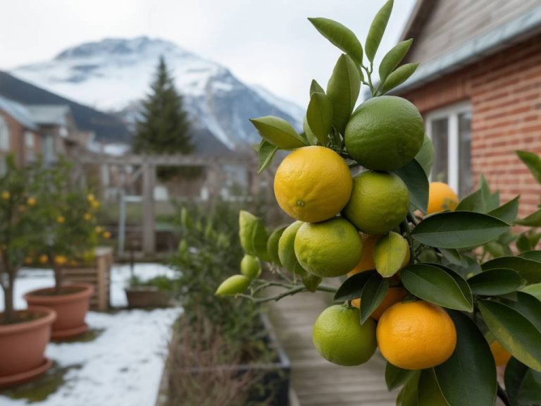 Quelle température peut supporter un citronnier en hiver