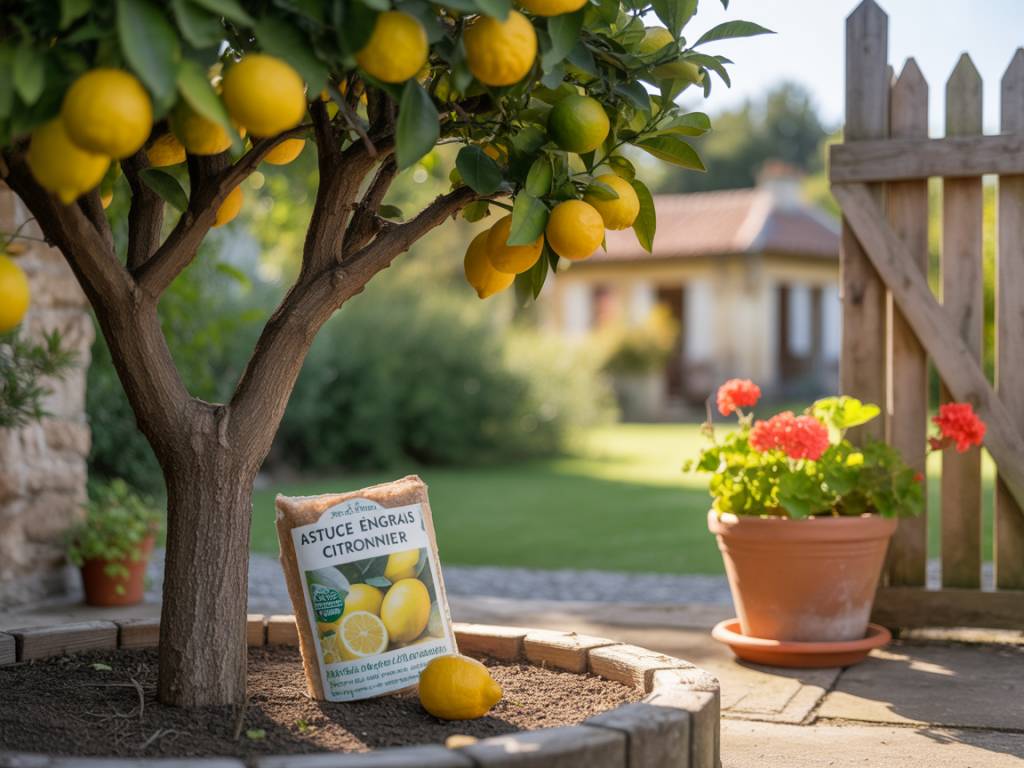 Astuce engrais citronnier
