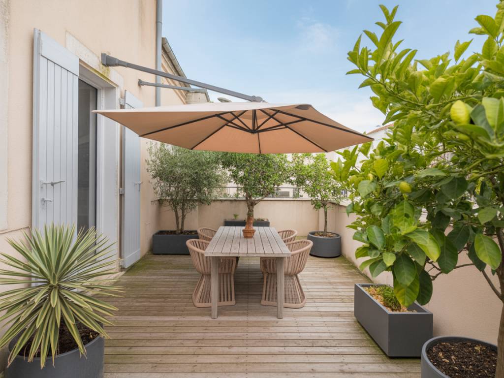 Aménager une terrasse en havre végétal mettre en valeur ses citronniers et agrumes