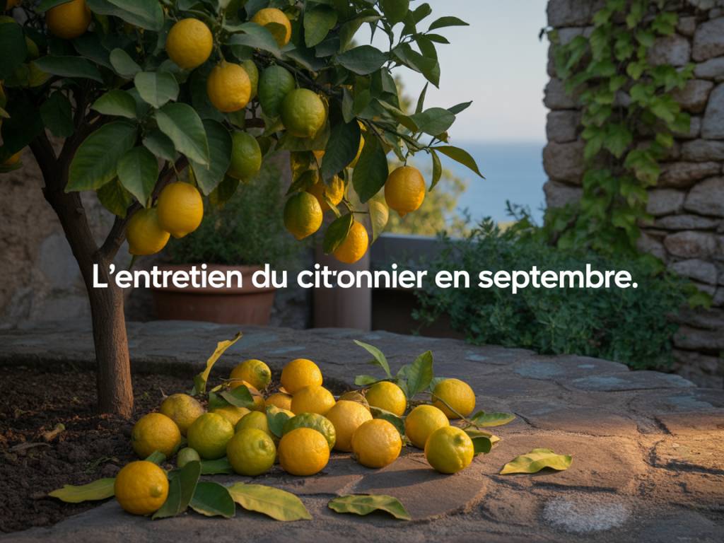 L’entretien du citronnier en septembre