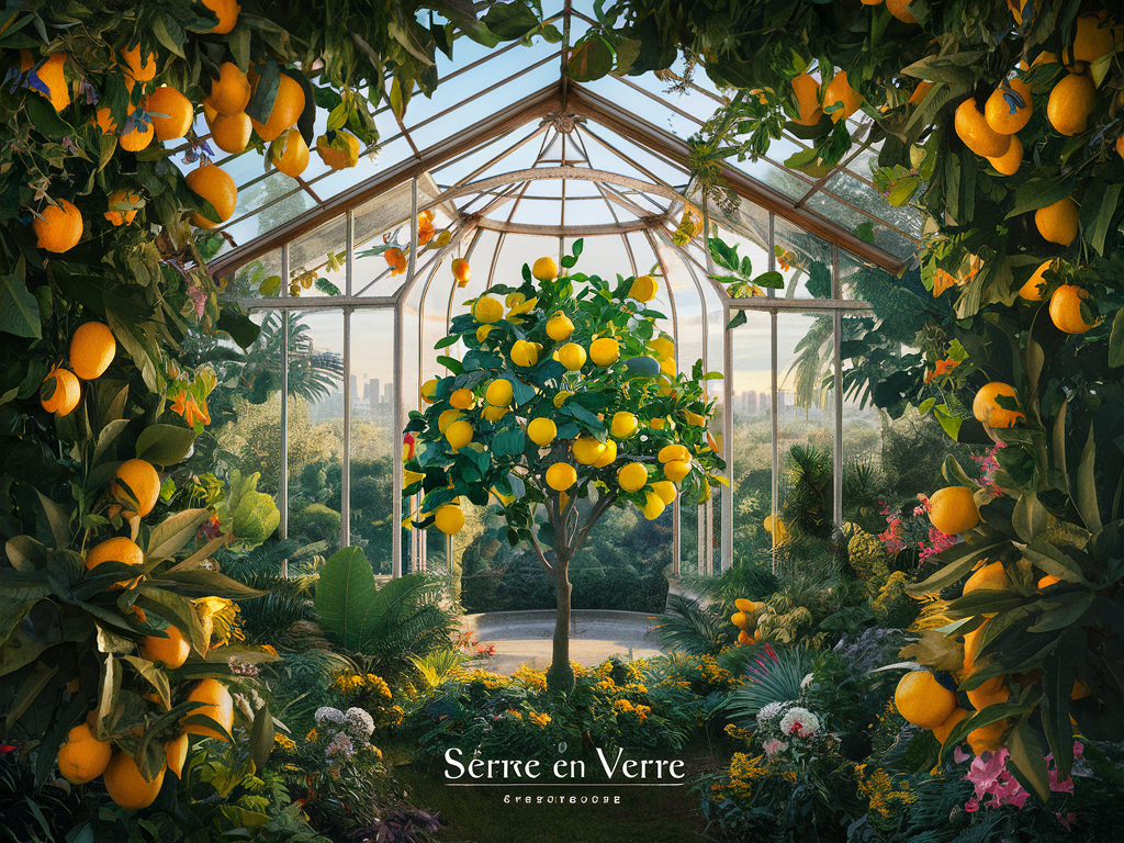 Citronnier : Serre tunnel ou serre en verre