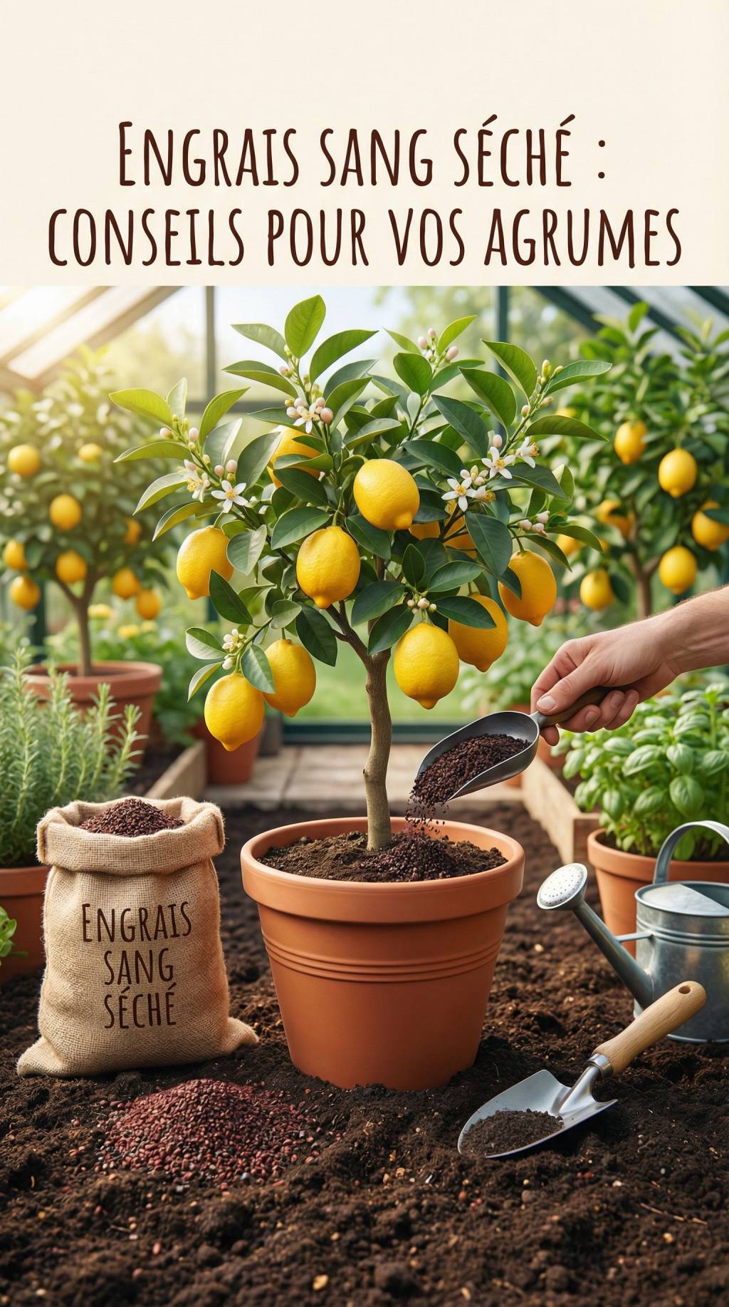 Engrais sang seché citronnier : conseils d’utilisation pour les agrumes