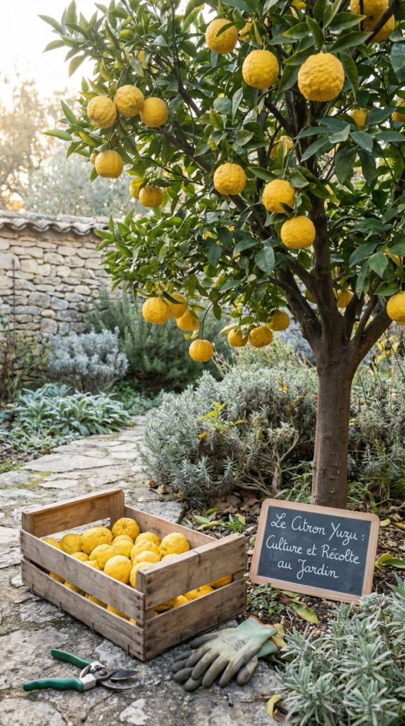 Citron yuzu : culture, rusticité et récolte en jardin français