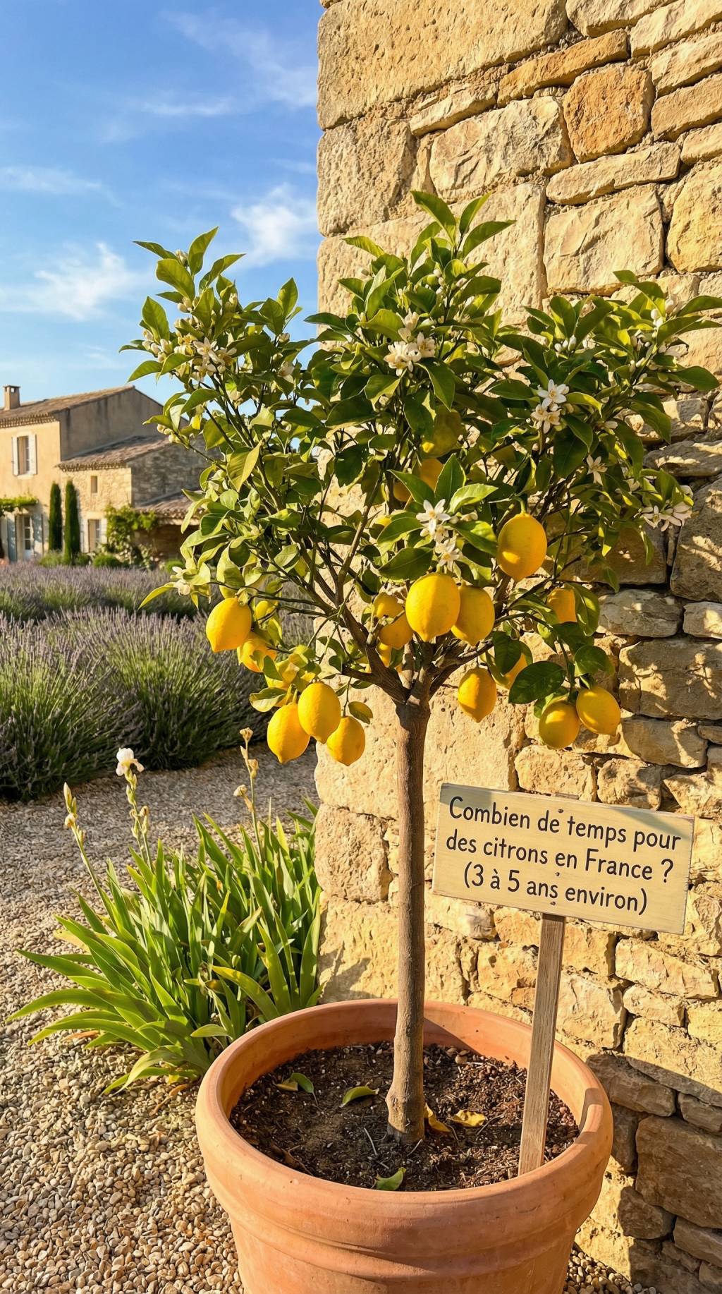 Au bout de combien de temps un citronnier donne des fruits en France