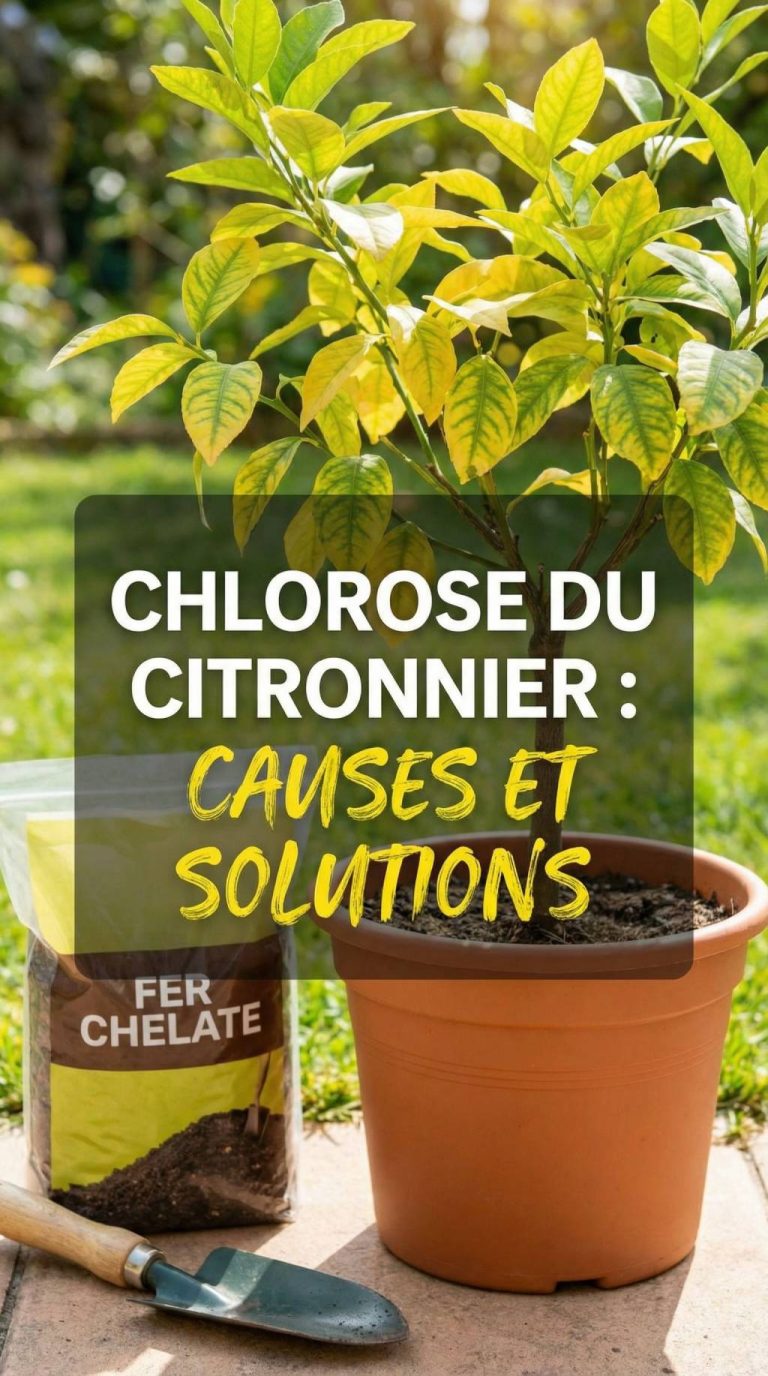 Chlorose citronnier : causes, symptômes et solutions pour les agrumes