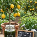 Purin d&rsquo;ortie pour citronnier : dosage, utilisation et effets sur la croissance