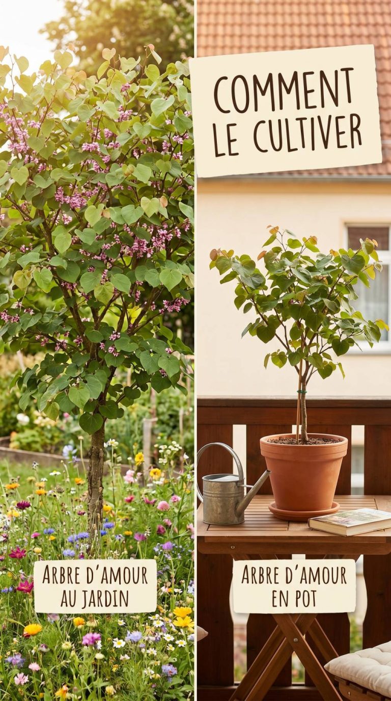 Arbre amoureux : comment le cultiver au jardin et en pot