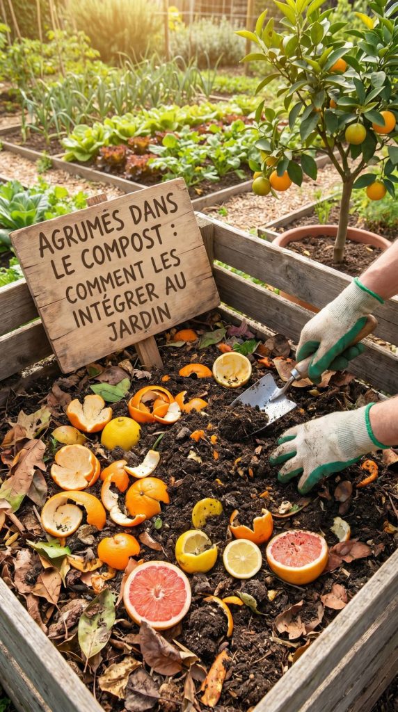Agrumes dans le compostage : comment les intégrer au jardin