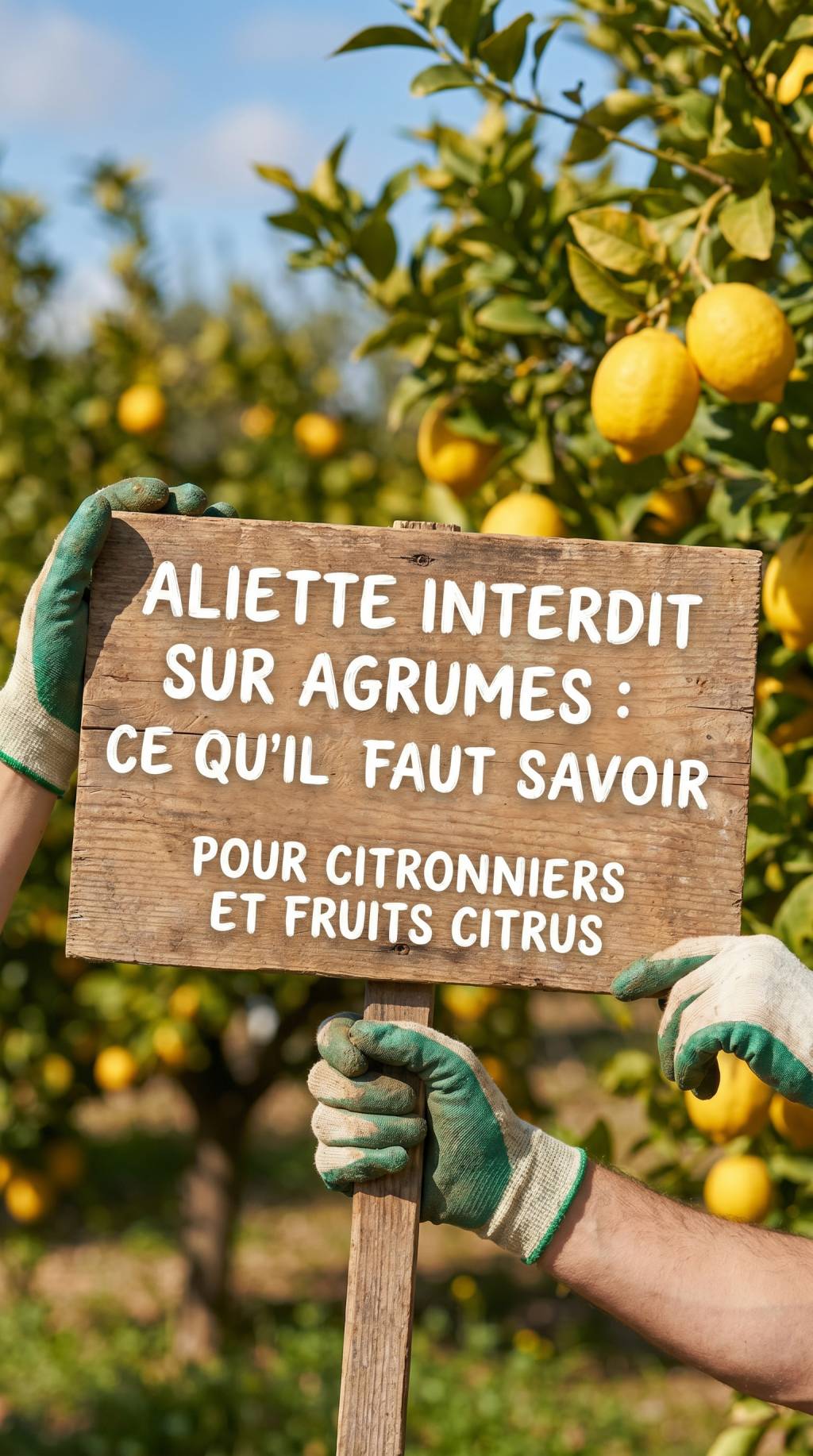 Aliette interdit : que faut-il savoir pour les citronniers et les agrumes ?