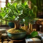 Abondance financière argent milliardaire : plante qui amène la richesse