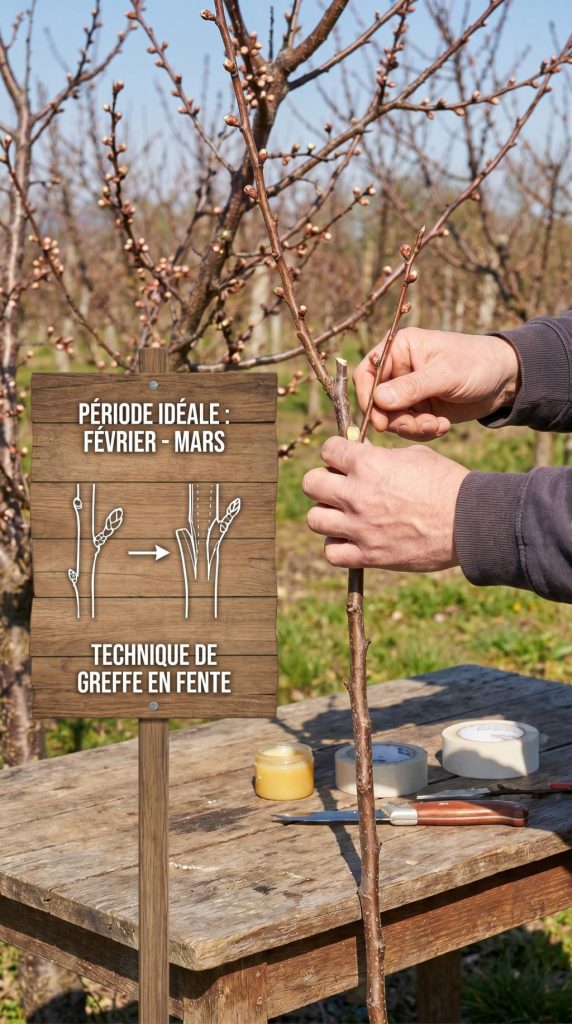 Abricotier greffe : techniques et période idéale pour réussir la reprise