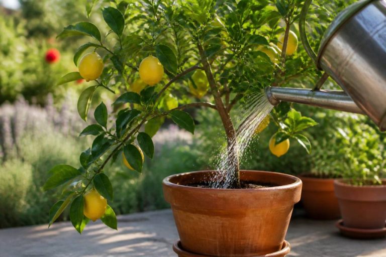 Comment arroser le citronnier pendant la canicule ? gestes et fréquence pour limiter le stress hydrique