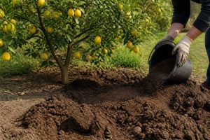 Alléger terre argileuse pour réussir la culture des citronniers et agrumes