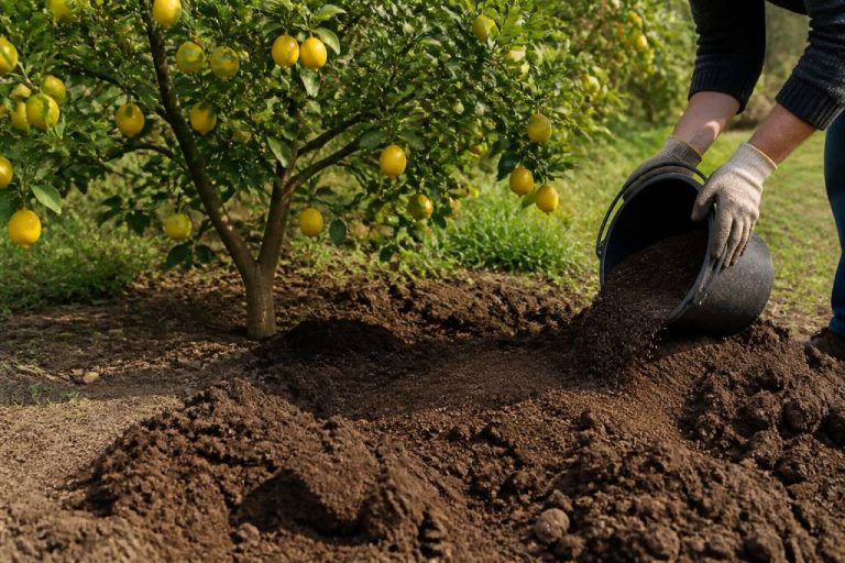 Alléger terre argileuse pour réussir la culture des citronniers et agrumes