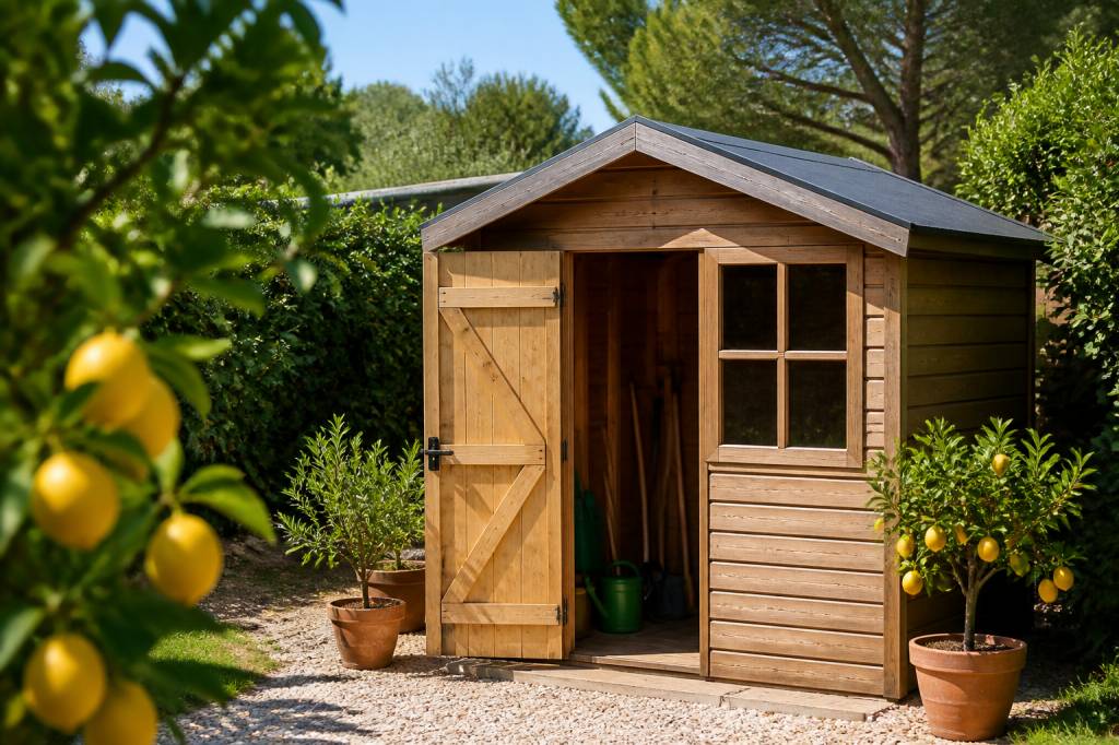 Abri de jardin fisc : règles à connaître avant d’aménager votre jardin d’agrumes