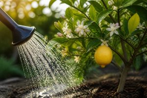 Arrosage citronnier en fleur : préserver la floraison des variétés de citronniers en pot et en pleine terre
