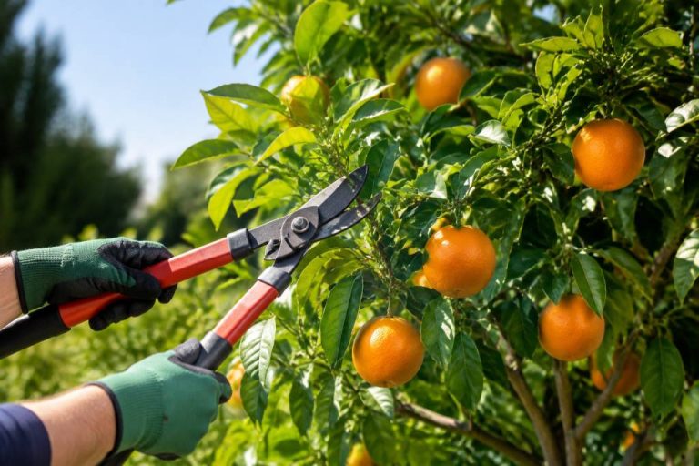 Taille oranger adulte : quand et comment procéder pour favoriser sa fructification