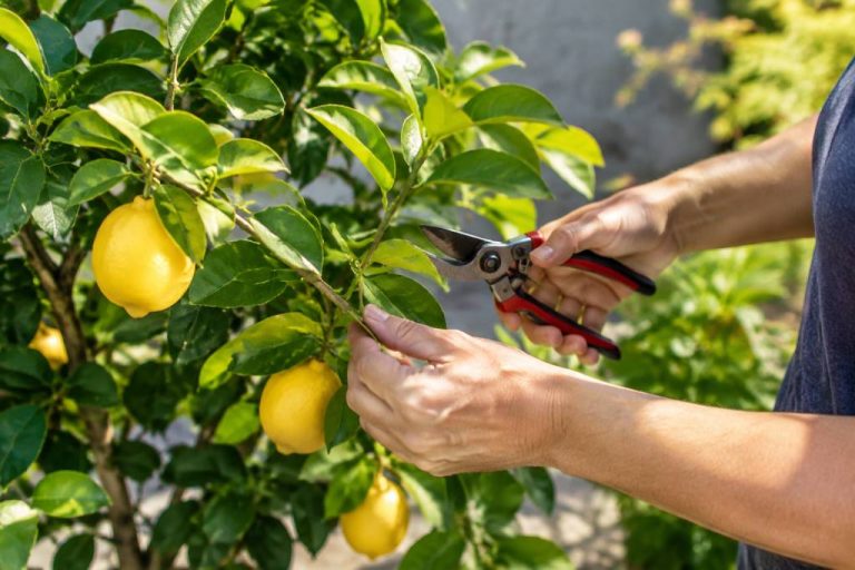 Peut-on tailler un citronnier en été ?