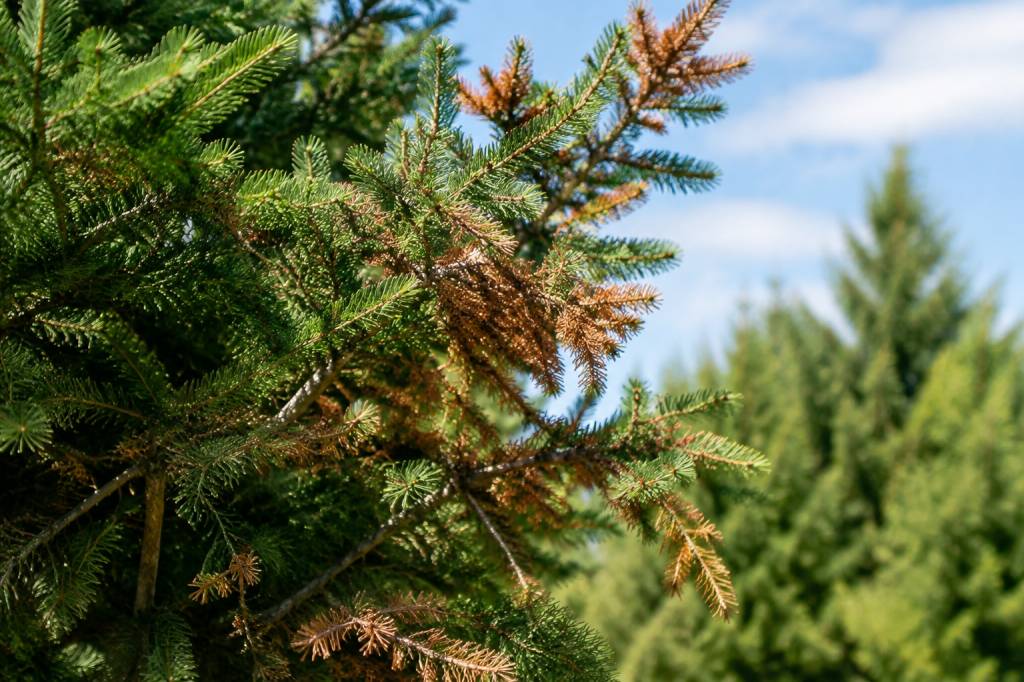 Sapin malade : reconnaître les symptômes et agir pour le sauver
